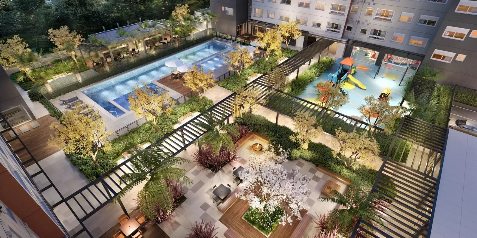 Apartamento de 02 dormitórios. 59m² privativos, churrasqueira e vaga, com suíte próximo Puc