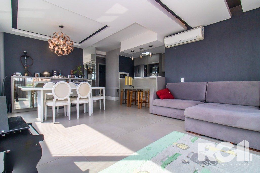 Apartamento semimobiliado com 3 dormitórios e 2 vagas em condomínio completo