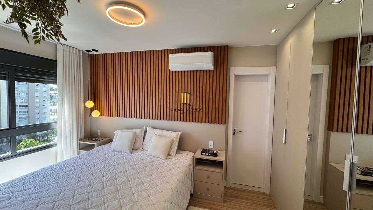 Apartamento com automação, mobiliado “porteira fechada” – Jardim Lindóia