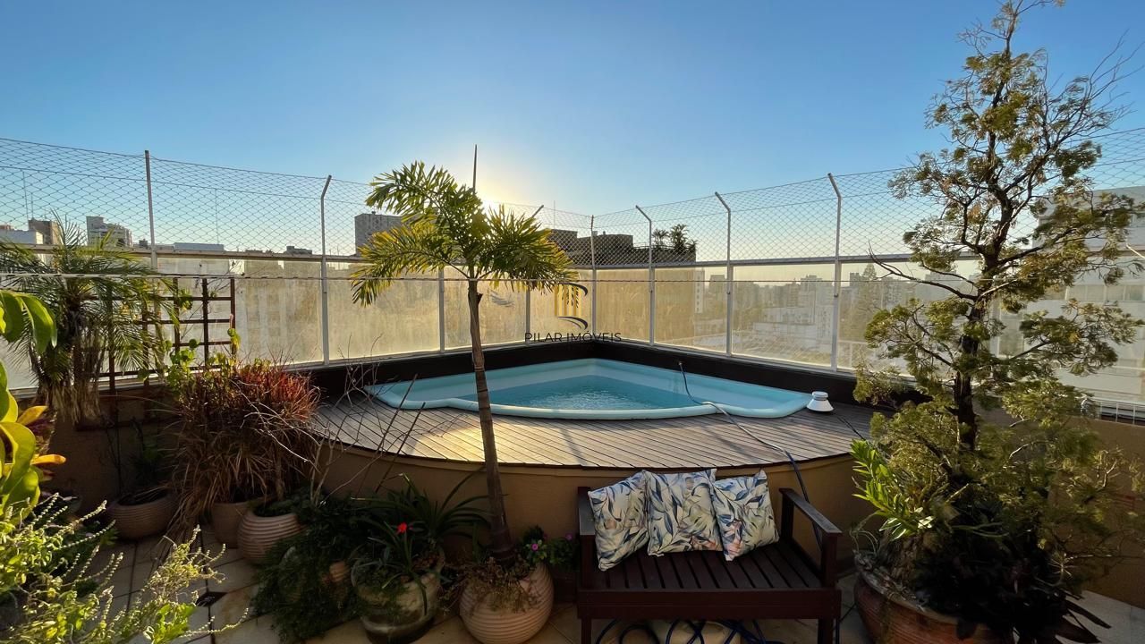 Cobertura duplex com piscina privativa, lareira e vista exclusiva - Pilar Imóveis