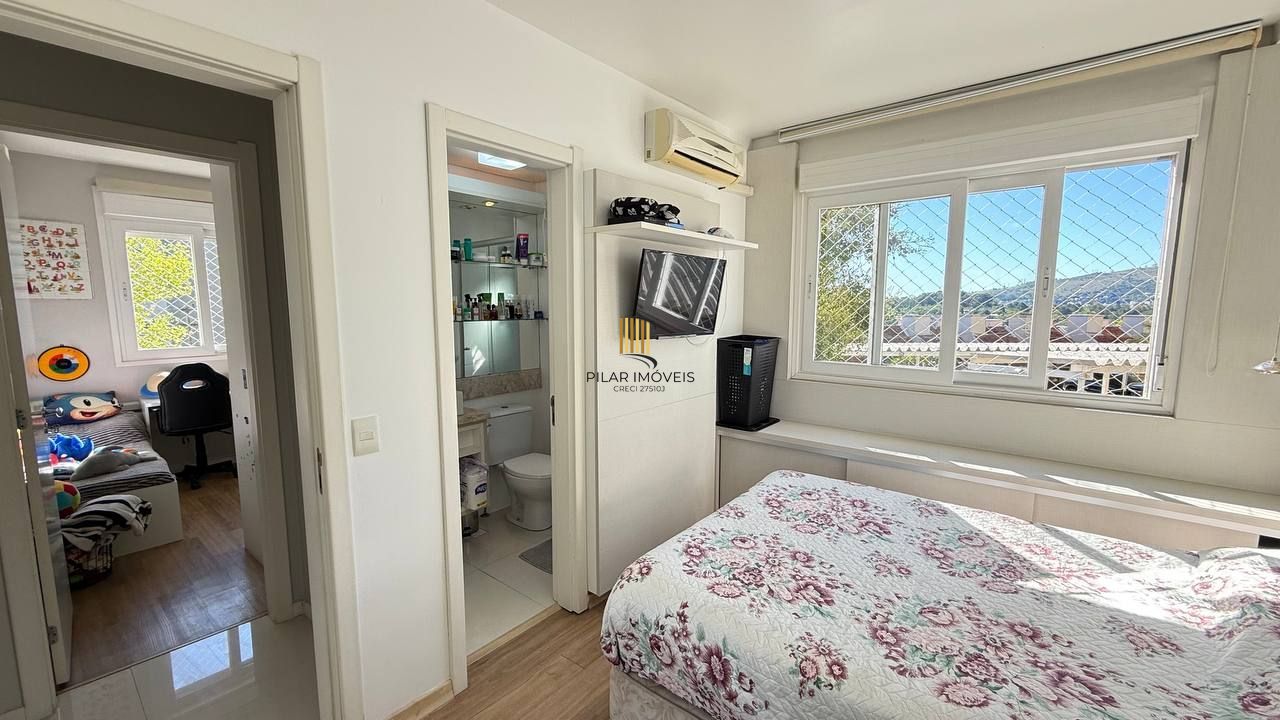 Apartamento mobiliado com sacada e churrasqueira