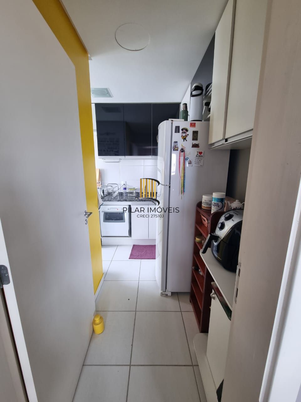 Apto 3 dorm living estendido, andar alto no Passo da Areia