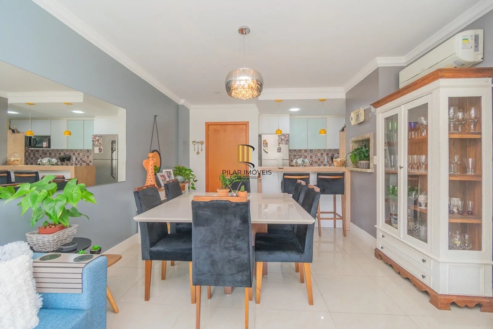 Apartamento com 76m², 2 quartos, 1 suíte, 1 vaga, no bairro Cristo Redentor - Pilar Imóveis