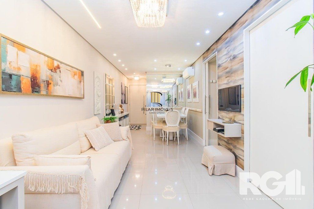 Apartamento 100% Mobiliado,  com 2 Quartos, vaga de garagem e elevador - Passo da Areia
