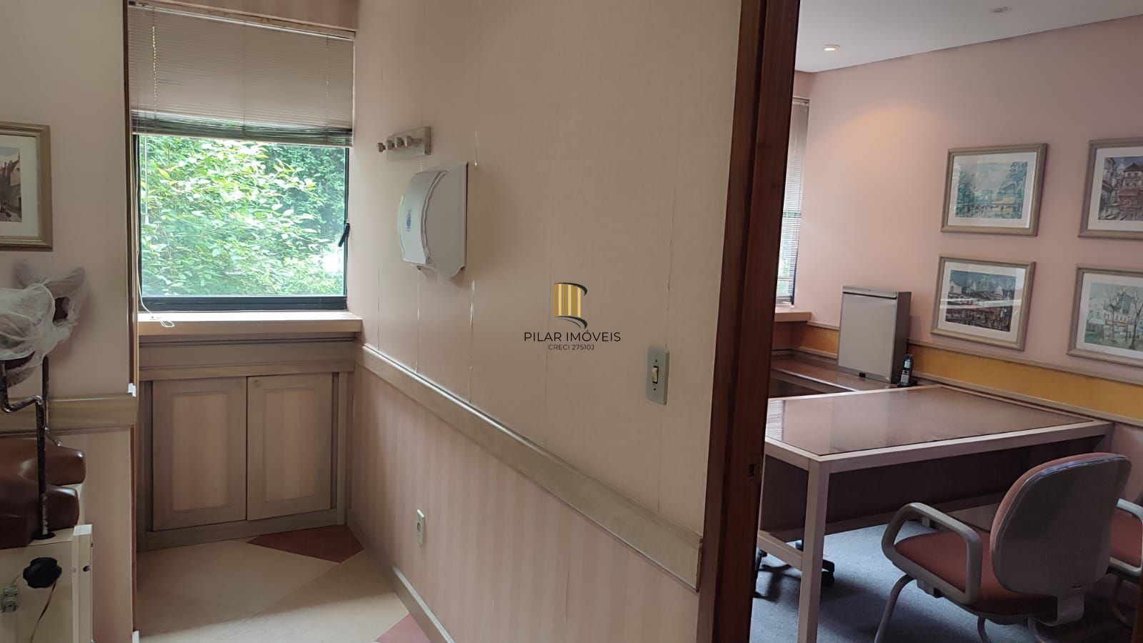 Conjunto comercial com 2 salas, prontas para atendimento, Moinhos de Vento