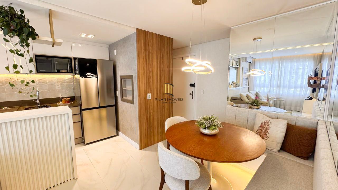 Apartamento mobiliado e equipado, andar alto, com churrasqueira – Jardim Lindóia