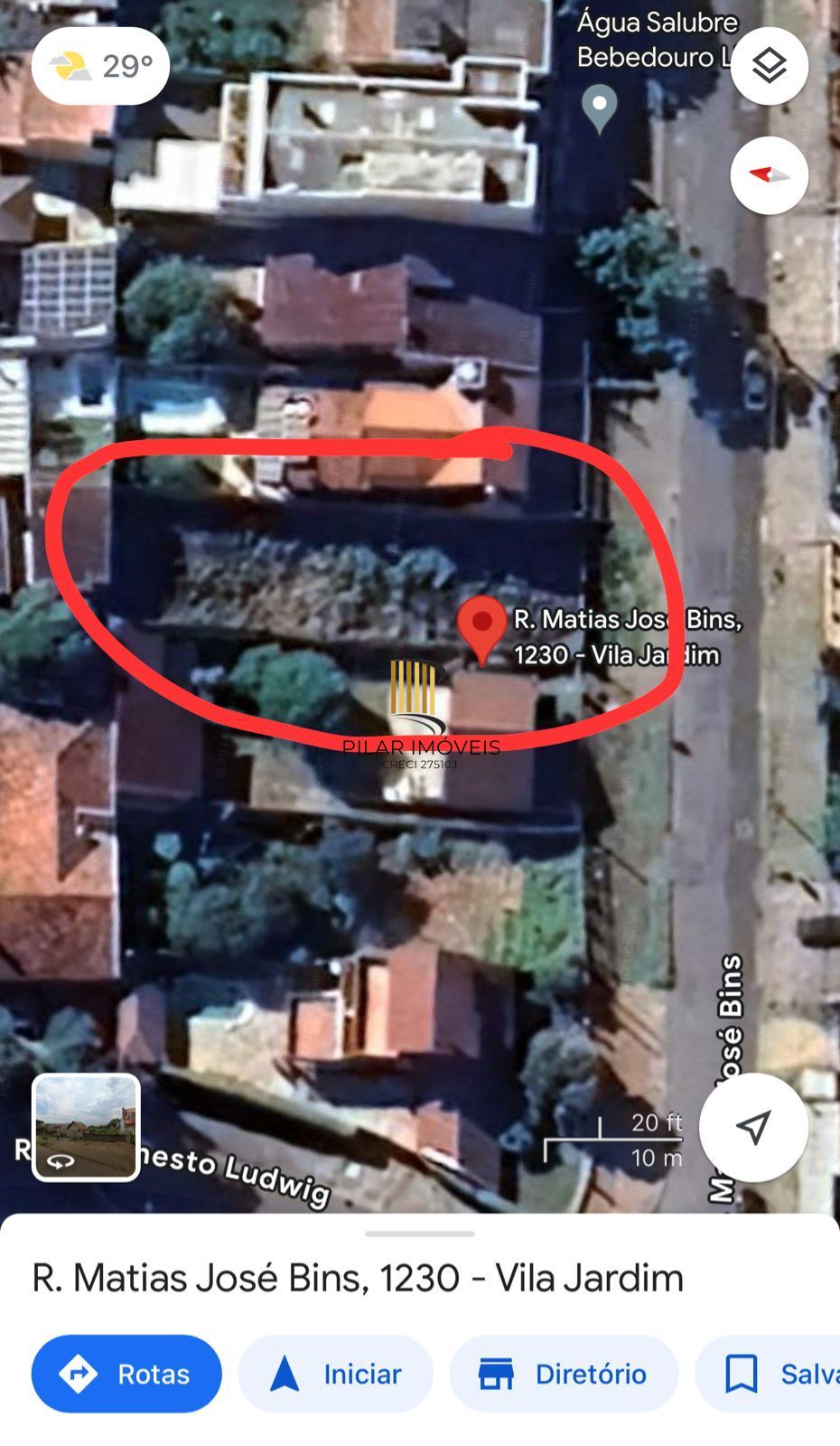 Terreno no bairro Chácara das Pedras