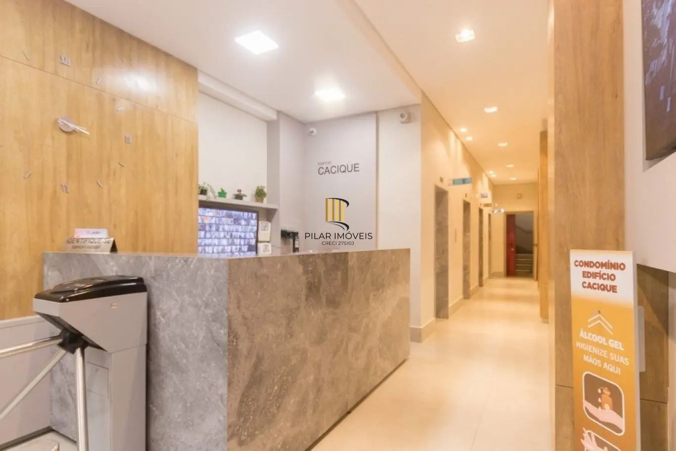 Apartamento com vista para o Guaíba no Centro Histórico
