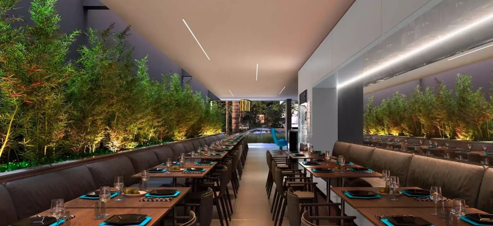 Cota de hotel no Park Plaza Grêmio – Andar Alto e Vista - Moinhos de Vento