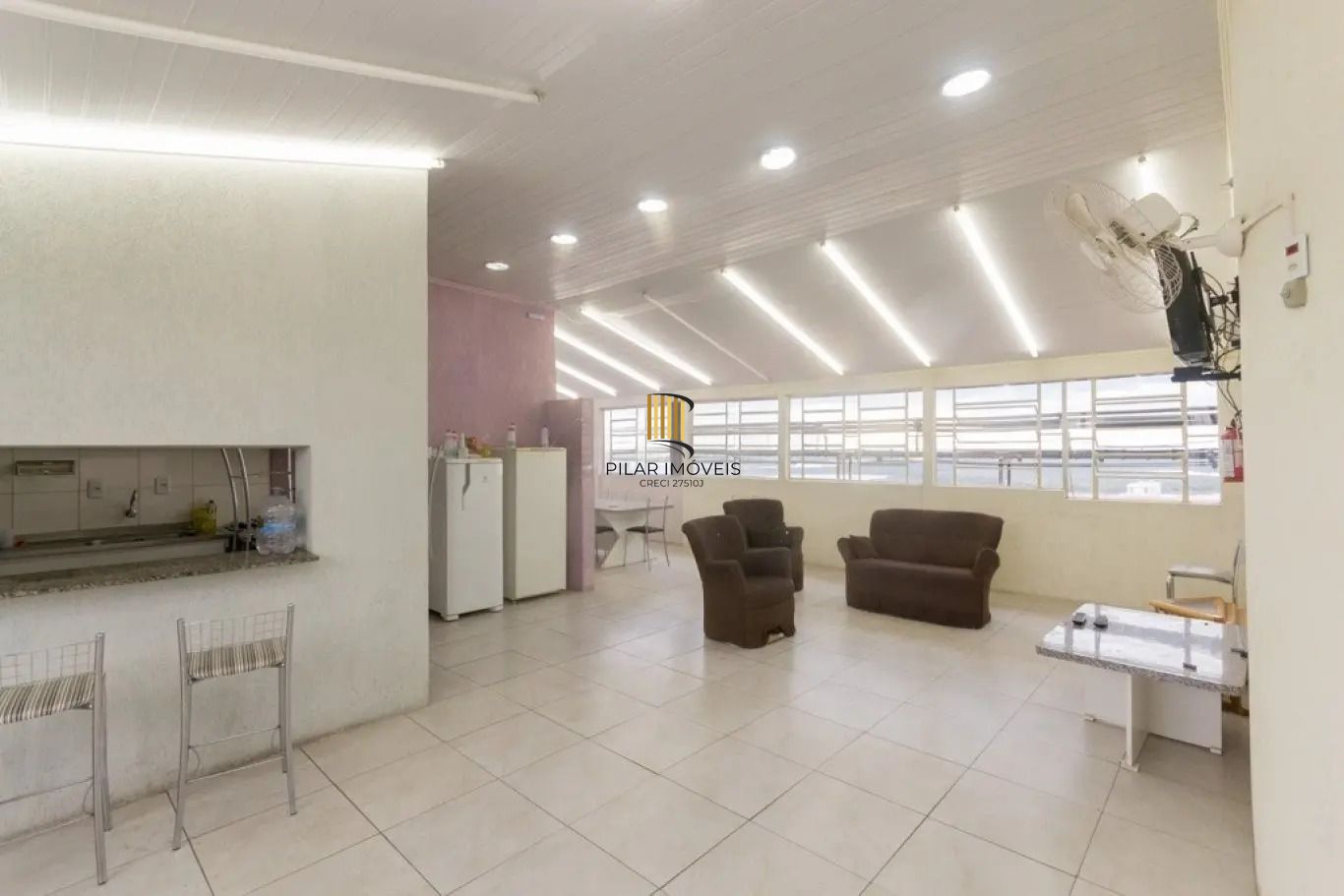 Apartamento com vista para o Guaíba no Centro Histórico