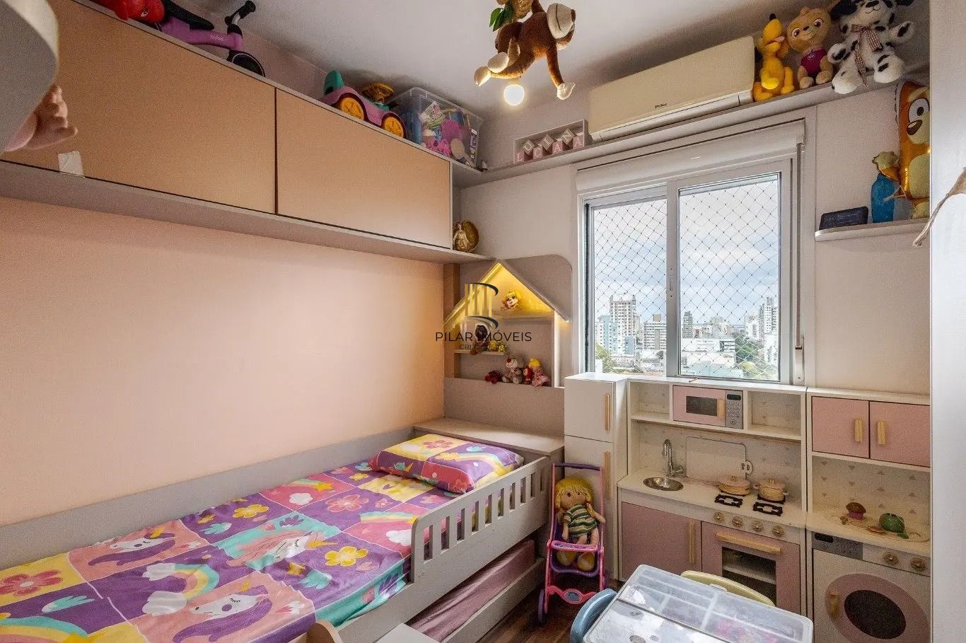 Apartamento mobiliado com 3 dormitórios panorâmica na Azenha em Porto Alegre