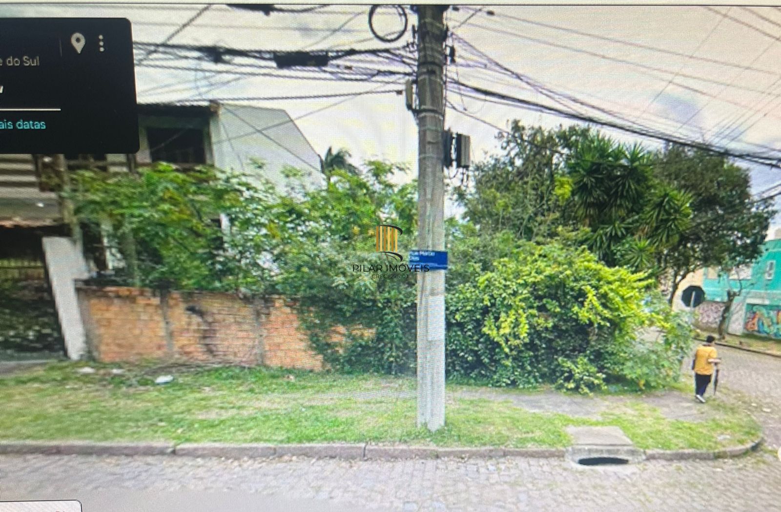 Terreno de esquina com 528m² Rua R. Márcio Dias - Nonoai