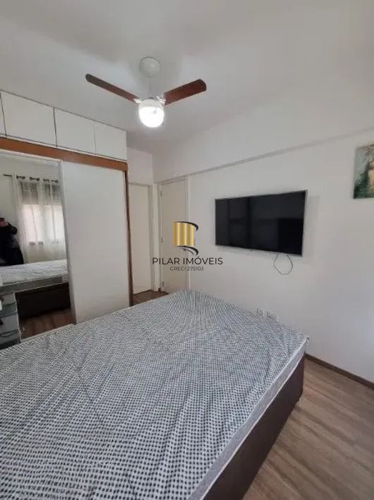 Apartamento  com 1 quarto com churrasqueira, 48m² 1 vaga - Cristo Redentor