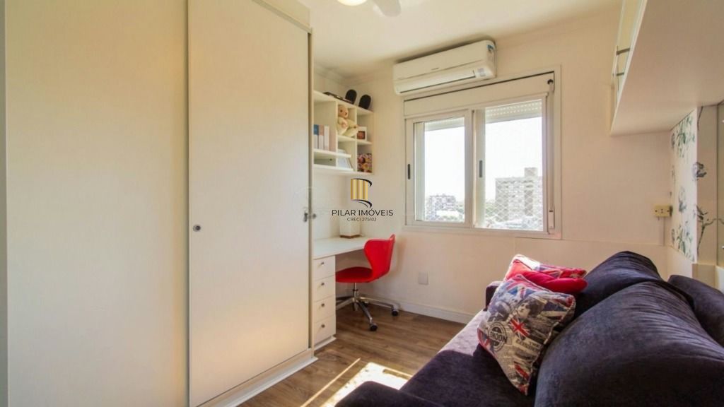 Cobertura mobiliada com piscina e vista 360° no Jardim Planalto – POA