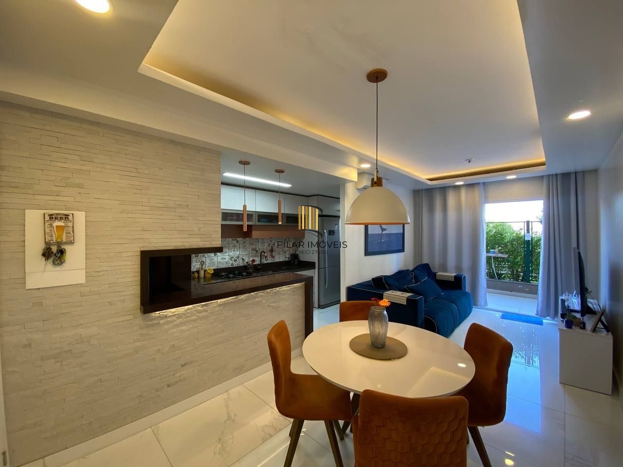 Apartamento à venda com 1 Dormitório churrasqueira garden