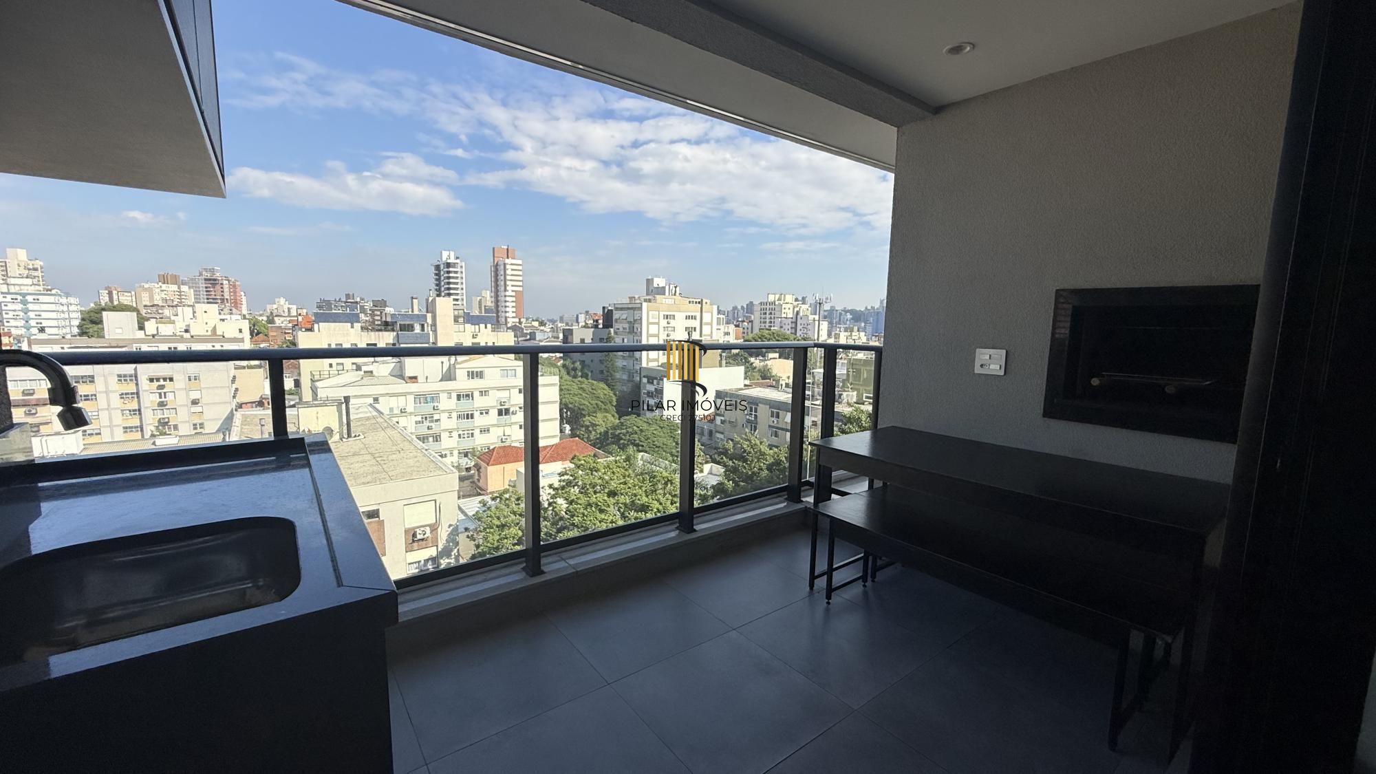 Apto 2 suítes mobiliado, vista Guaíba no Vértice Petrópolis