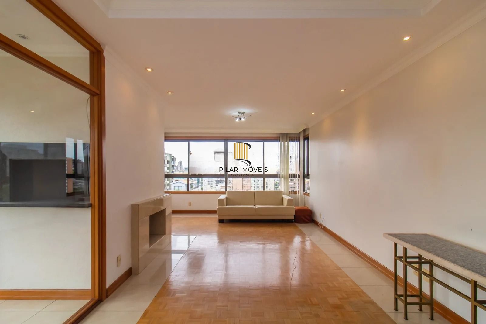 Apartamento com lareira e churrasqueira no Higienópolis