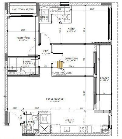 Apartamento 3 dormitórios no bairro Cidade Baixa