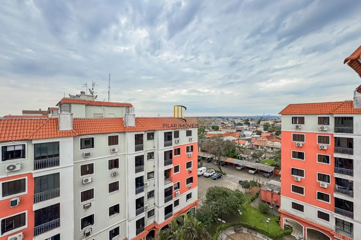 Apartamento andar alto 2 dormitórios sacada e churrasqueira - Sertório Sarandi