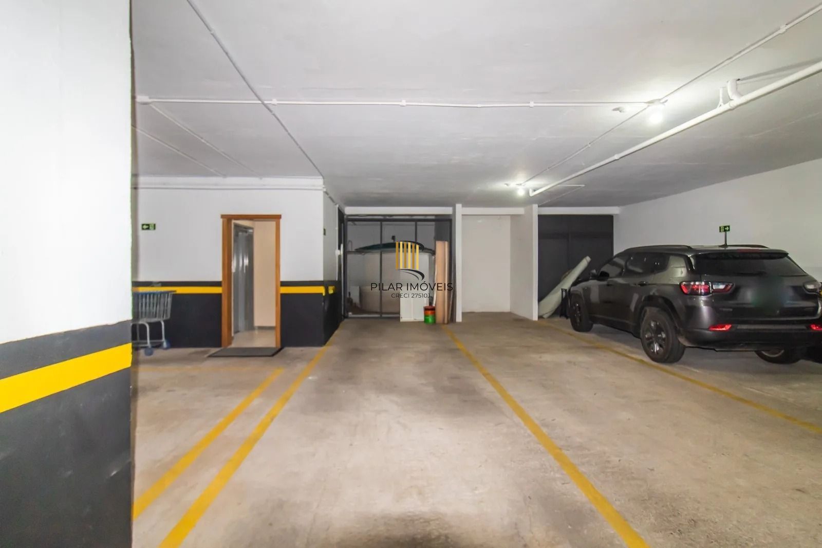 Apartamento com lareira e churrasqueira no Higienópolis
