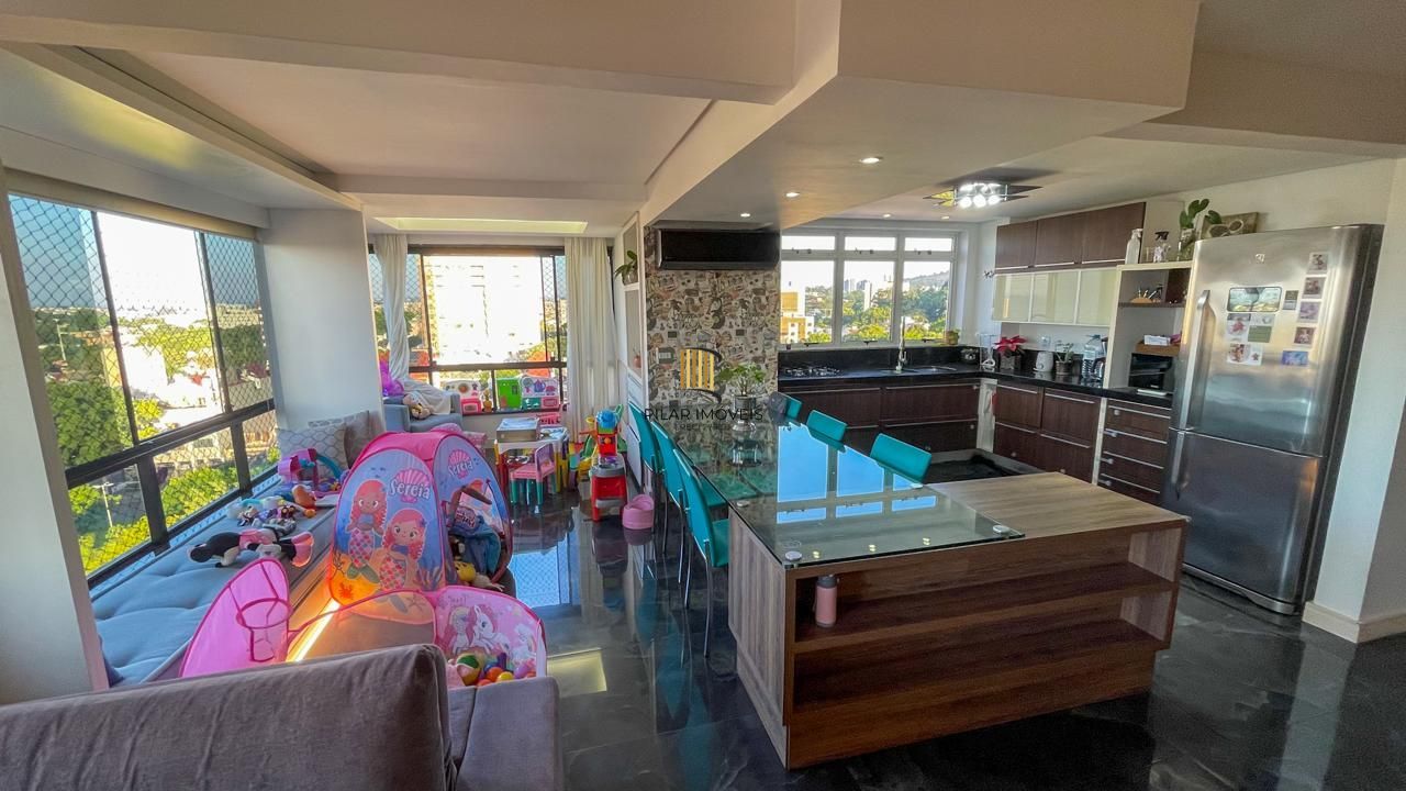 Cobertura mobiliada com piscina e vista 360° no Jardim Planalto – POA