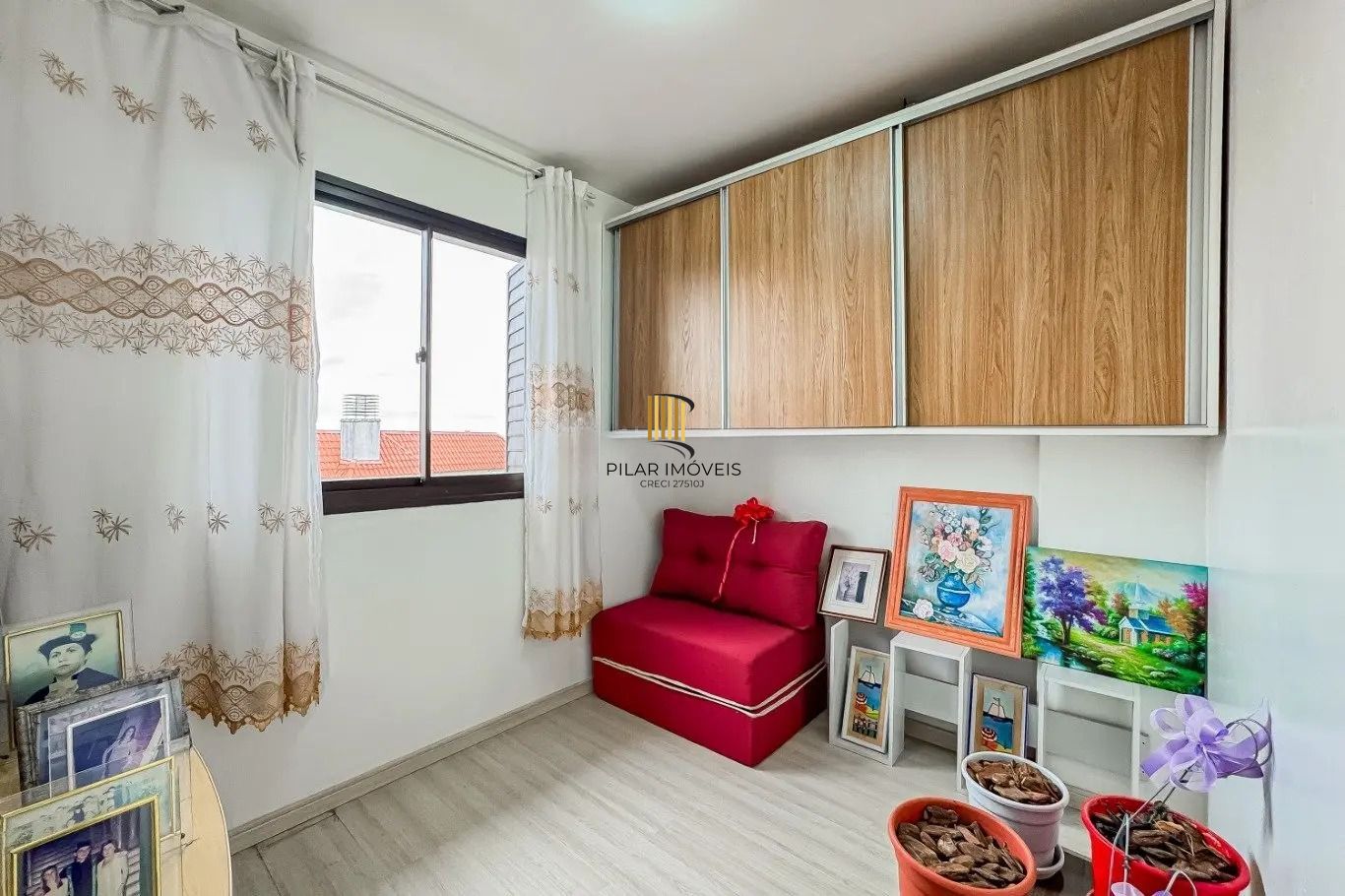 Apartamento andar alto 2 dormitórios sacada e churrasqueira - Sertório Sarandi
