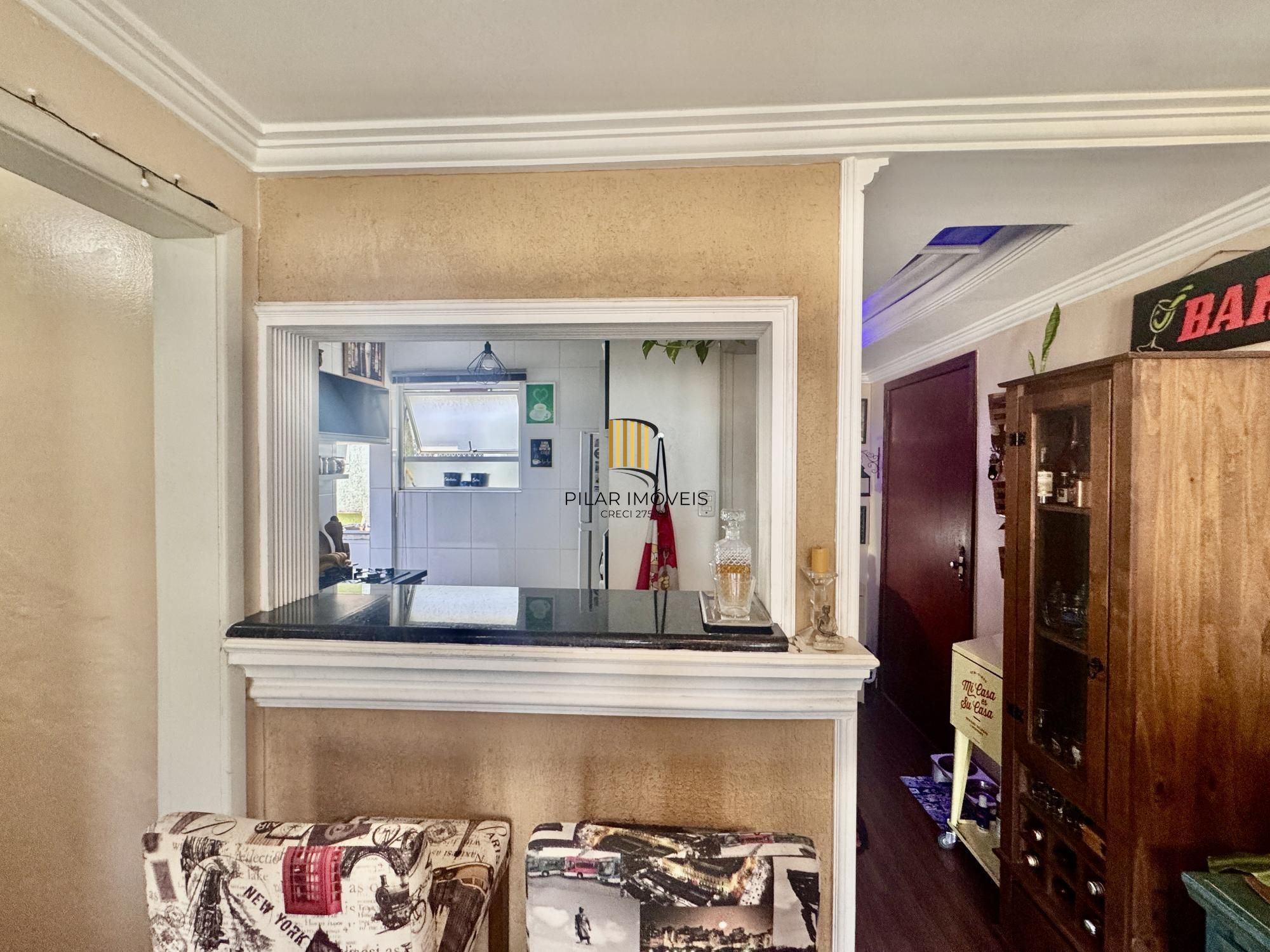 Apartamento 1 dormitório no Cristal, perto do Barra Shopping