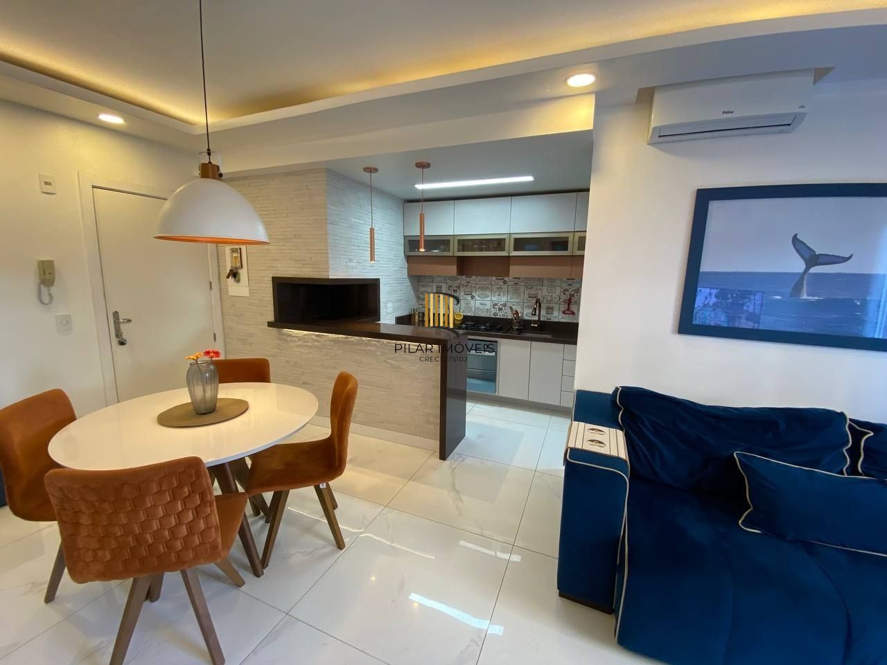 Apartamento à venda com 1 Dormitório churrasqueira garden