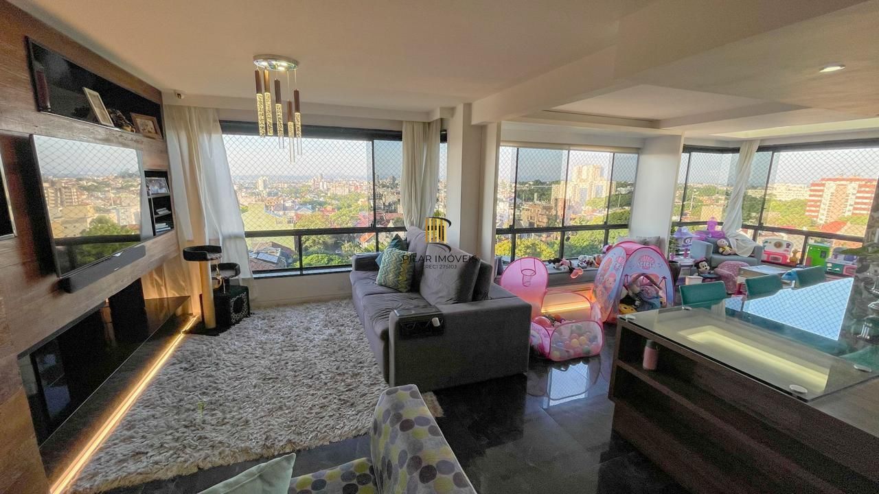 Cobertura mobiliada com piscina e vista 360° no Jardim Planalto – POA