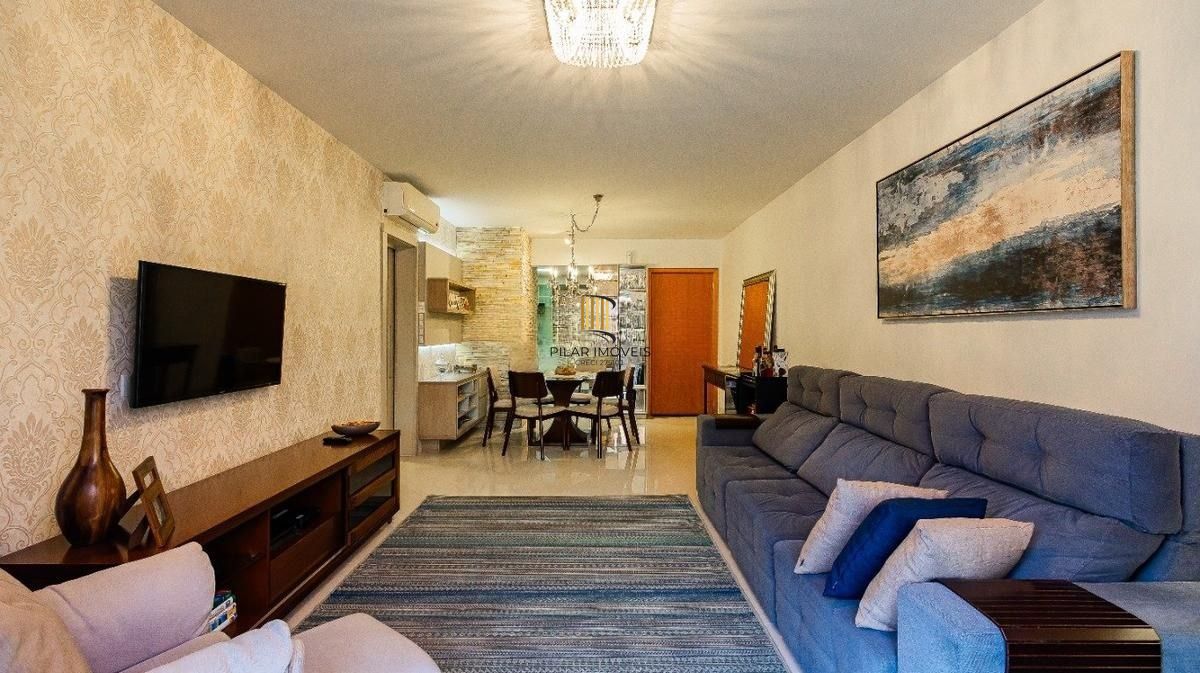 Apartamento com 3 quartos e 108m² na Nilo Peçanha - Chácara das Pedras, Porto Alegre.