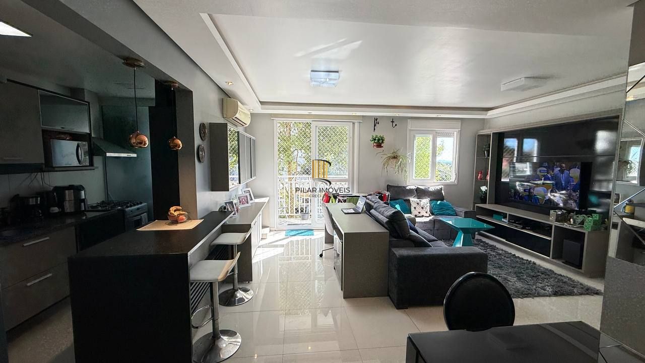 Apartamento mobiliado com sacada e churrasqueira - Pilar Imóveis