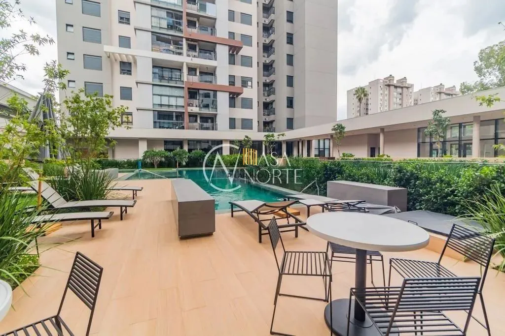 Apartamento Mobiliado com Suíte e Closet no Jardim Lindóia