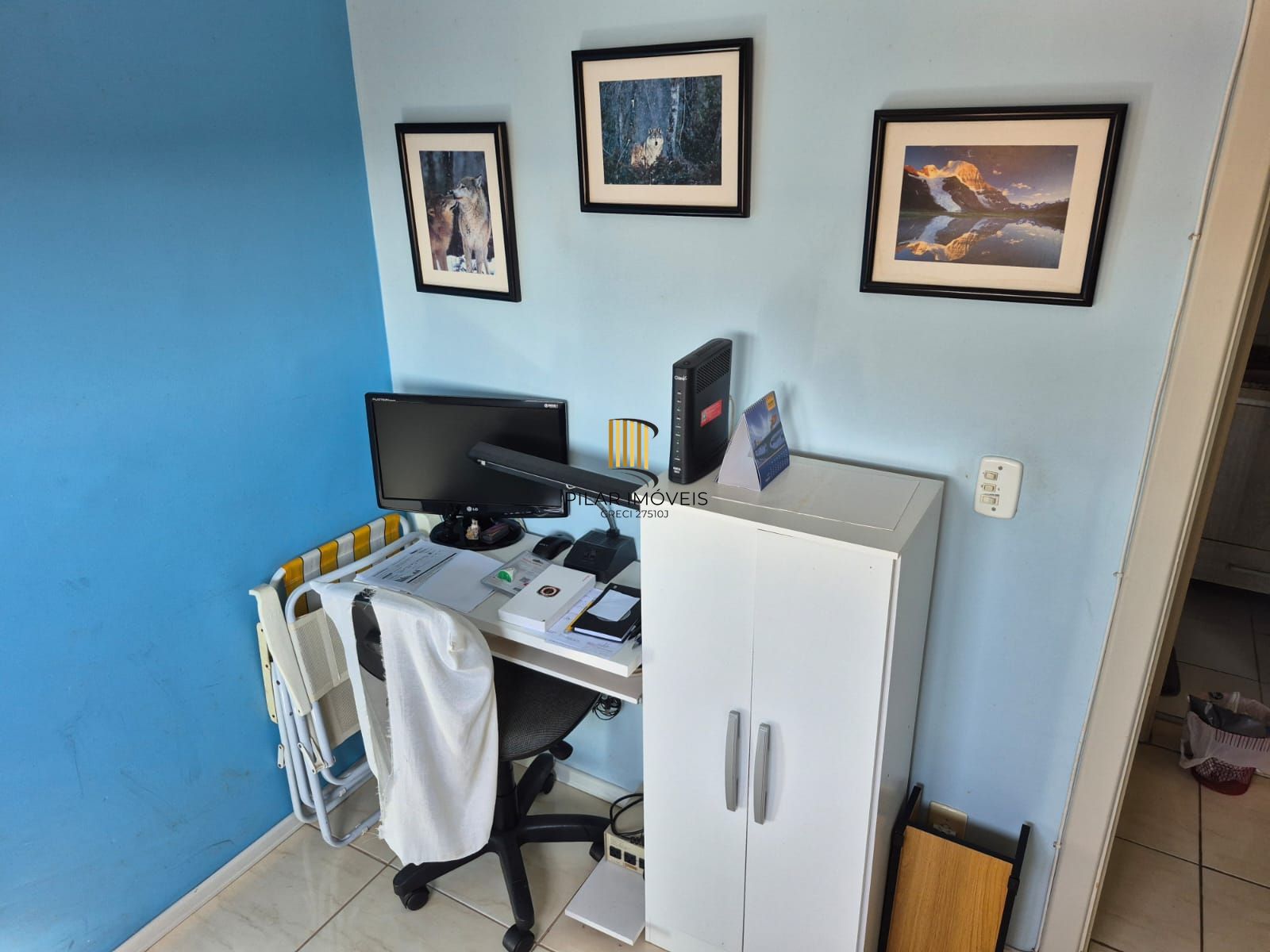 Apartamento mobiliado com 2 dormitórios e vaga de garagem