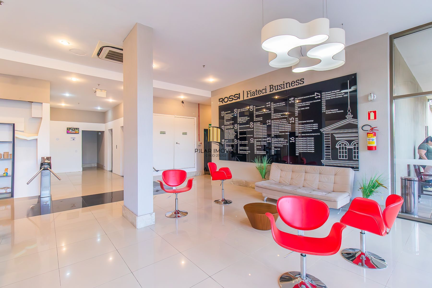 Sala Comercial mobiliada com 33m² - Fiateci Business