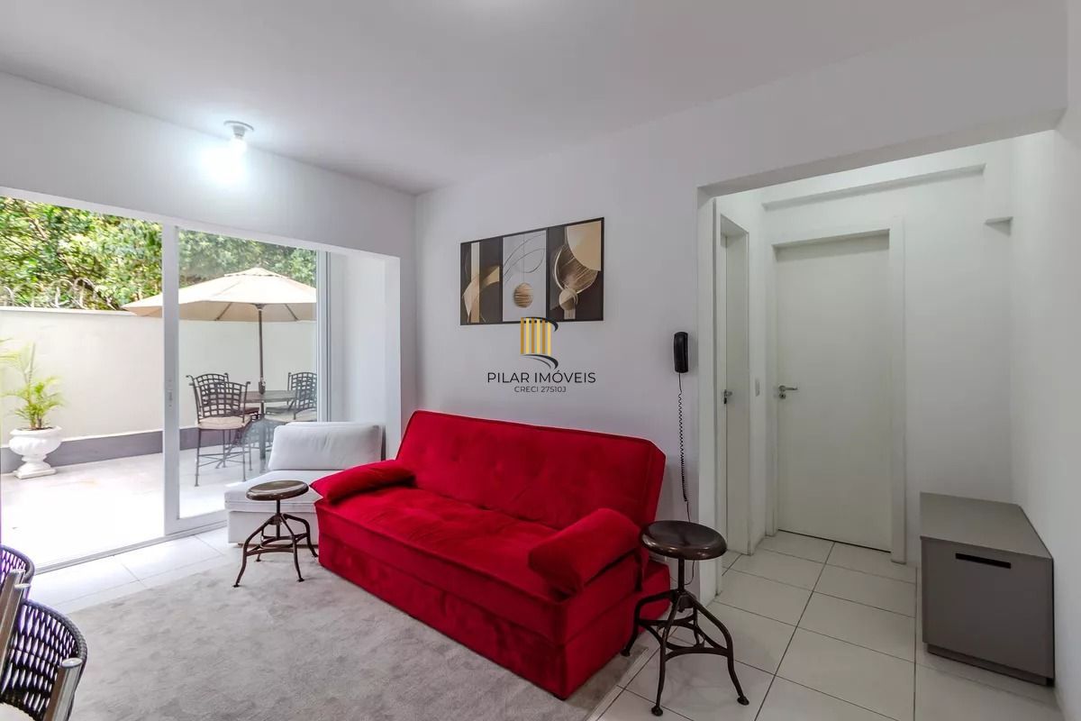 Apartamento 1 dormitório garden, mobiliado, 82m²