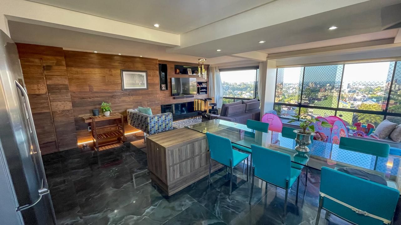 Cobertura mobiliada com piscina e vista 360° no Jardim Planalto – POA