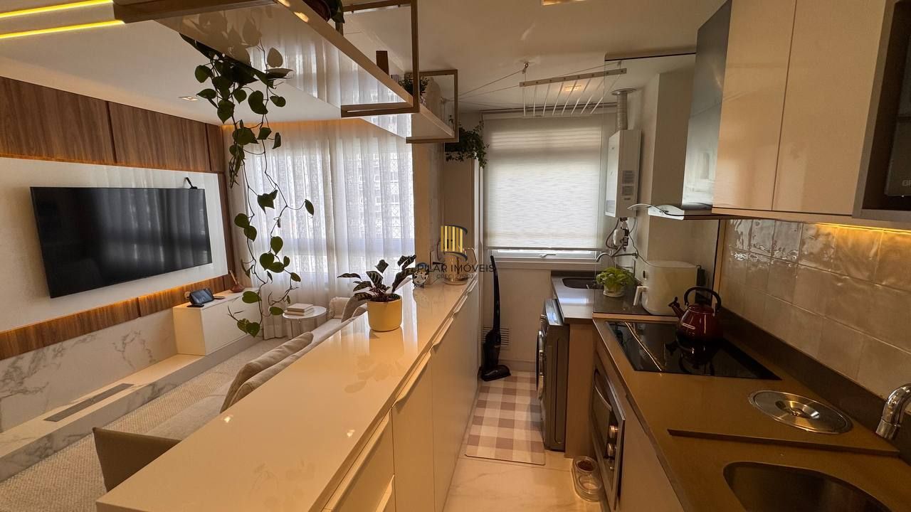 Apartamento mobiliado e equipado, andar alto, com churrasqueira – Jardim Lindóia