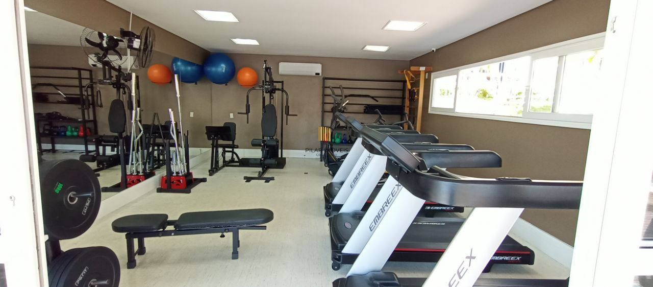 Apartamento mobiliado com sacada e churrasqueira