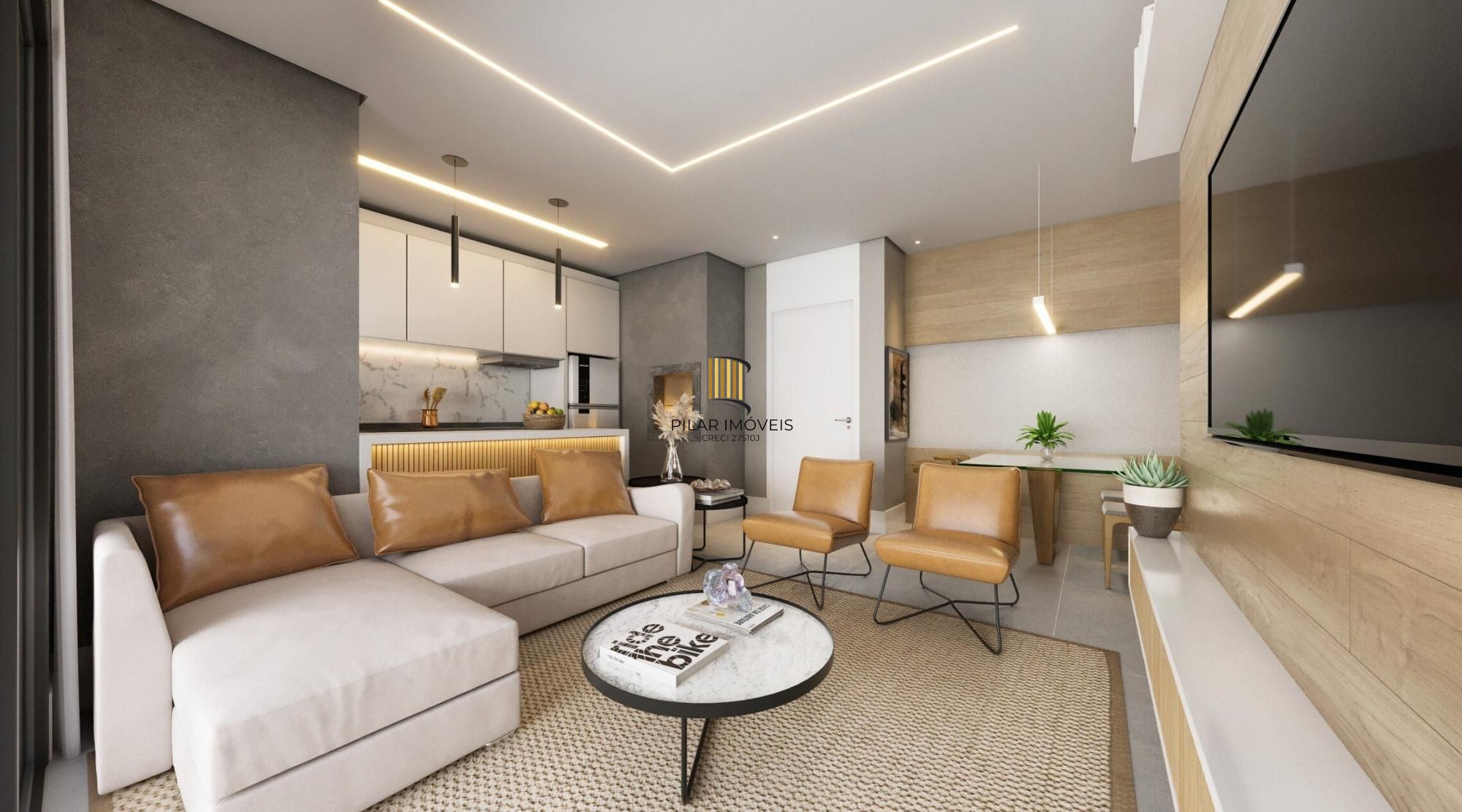Apartamento de 2 dormitórios com suíte no Petrópolis