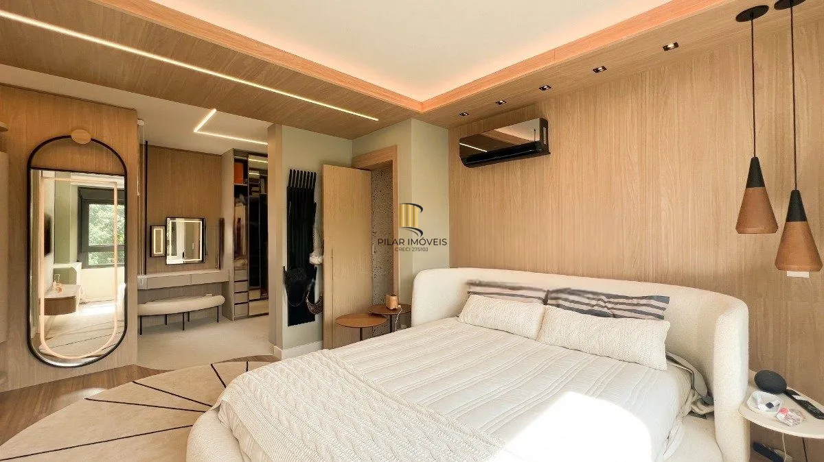 Apartamento Mobiliado com Suíte e Closet no Jardim Lindóia