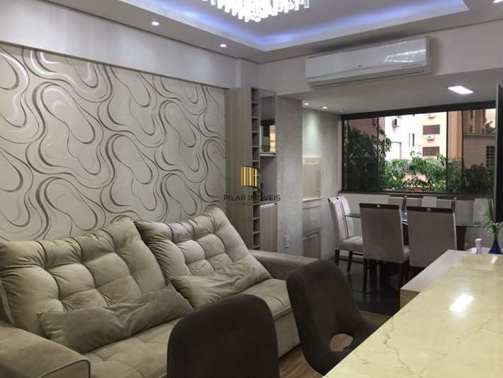 Apartamento 2 dorm, varanda integrada com churrasqueira no centro Cachoeirinha