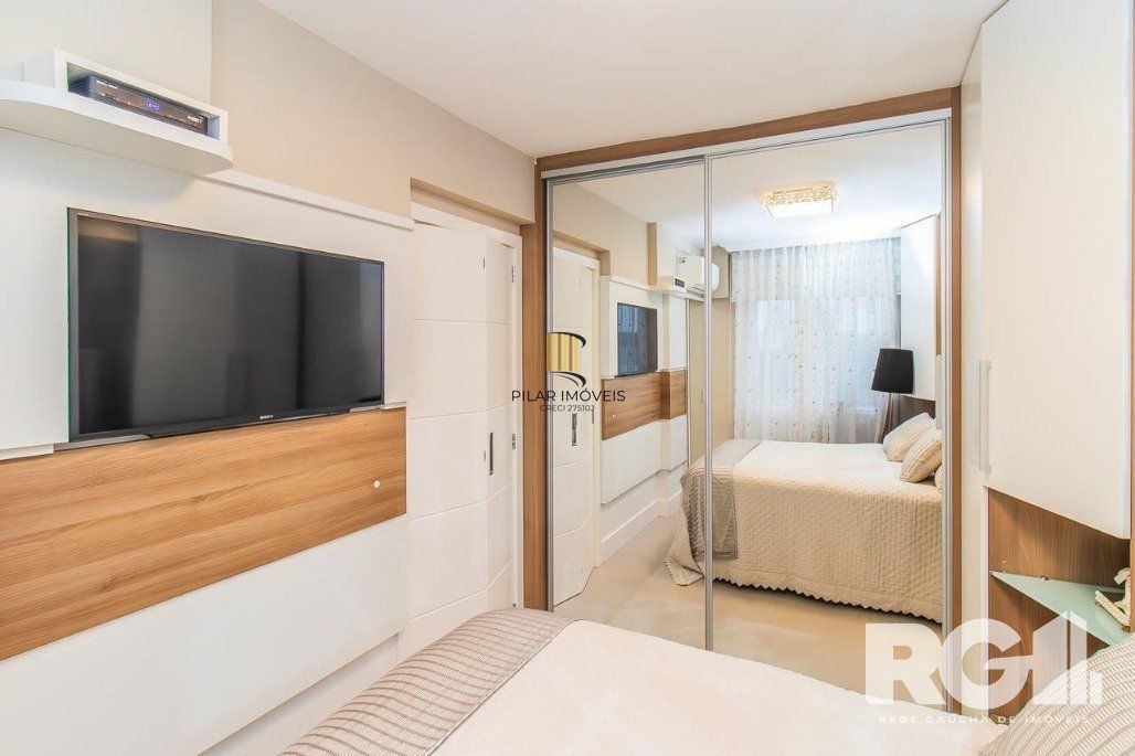 Apartamento 100% Mobiliado,  com 2 Quartos, vaga de garagem e elevador - Passo da Areia