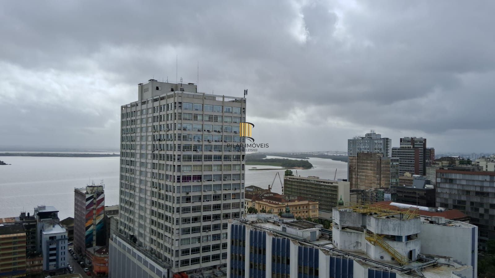 Apartamento com vista para o Guaíba no Centro Histórico