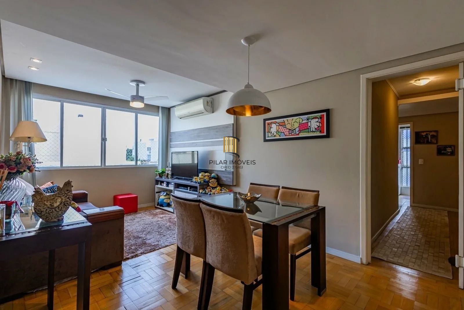 Apartamento de 2 dorm, 80m² privativos com vaga de garagem e elevador. - Pilar Imóveis