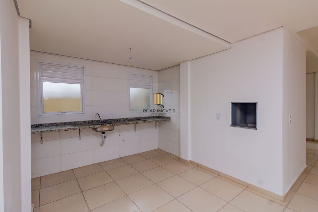 Apartamento novo com  2 dorm com churrasqueira no Parque Santa Fe