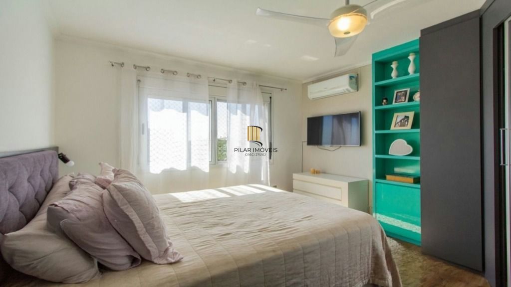 Cobertura mobiliada com piscina e vista 360° no Jardim Planalto – POA