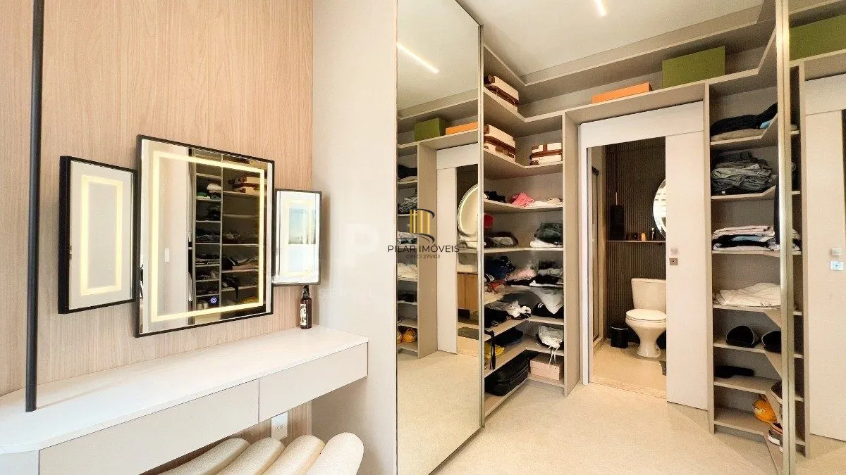 Apartamento Mobiliado com Suíte e Closet no Jardim Lindóia