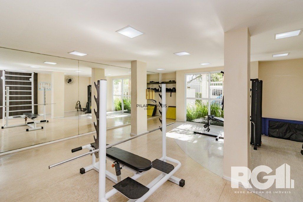 Apartamento com suíte e churrasqueira e infraestrutura completa de lazer