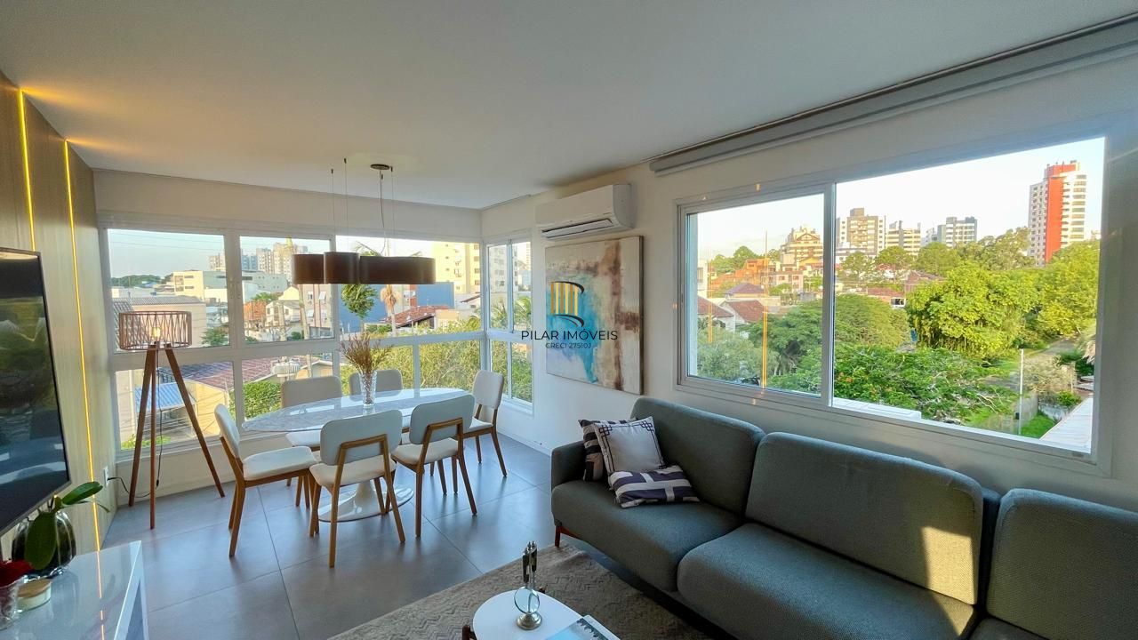 Apartamento 2 Dorm Mobiliado com Vaga e Elevador