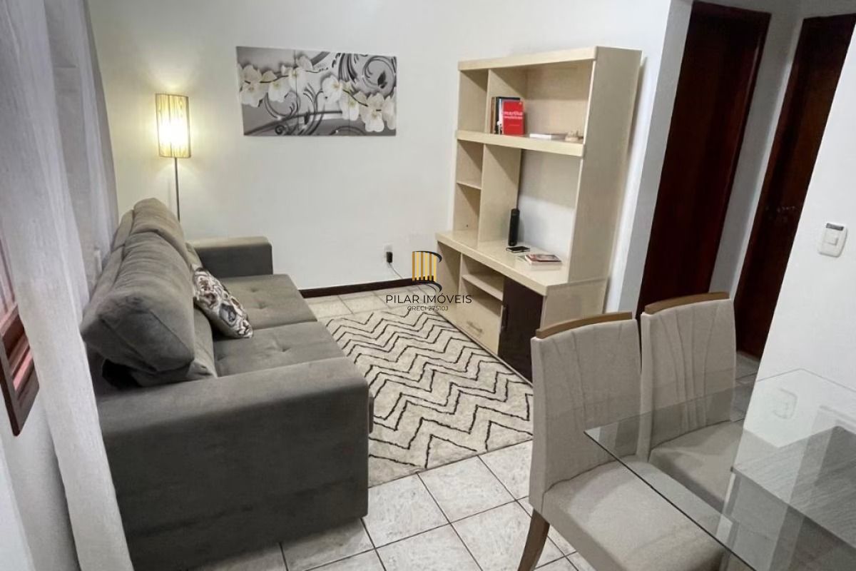Apto 1 dorm mobiliado  41m², 1 Vaga Coberta - Partenon - Pilar Imóveis